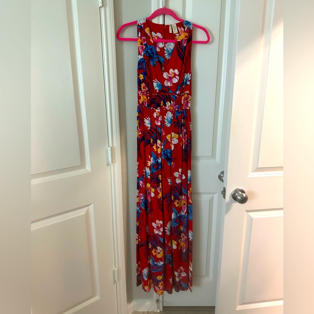 Floral printed dress